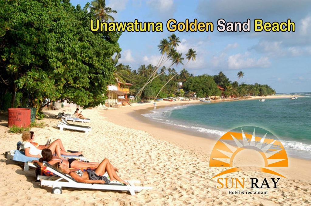 Sunray Villa And Resort Unawatuna Bagian luar foto